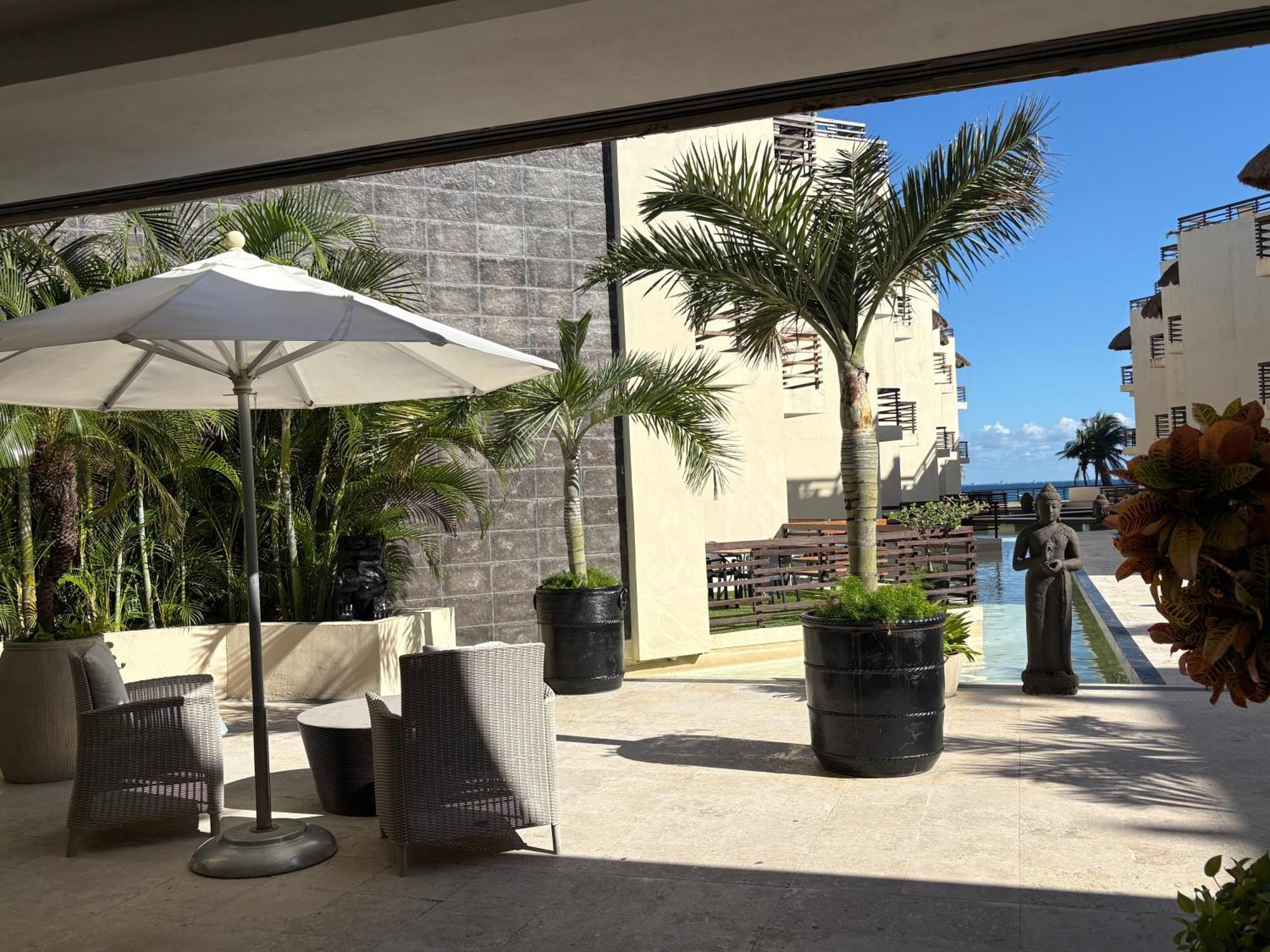 Departamento En Aldea Thai Con Terraza, Vista Al Mar Y Alberca Privada, Para 8 Personas Apartment Playa del Carmen Exterior photo